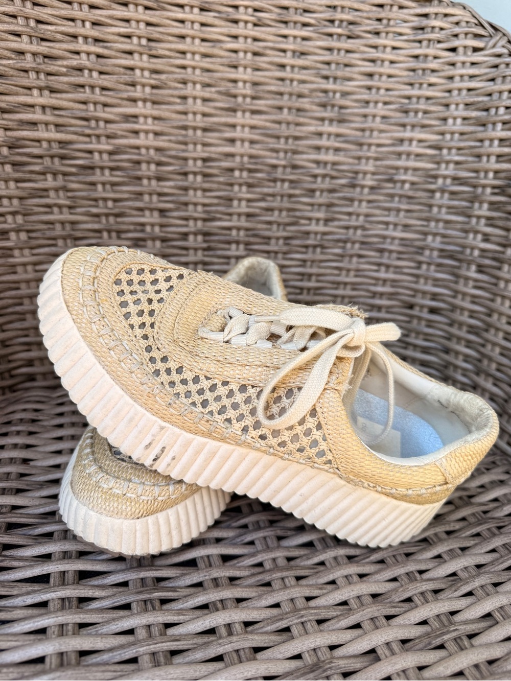 Dolce vita sneakers-woven lace up